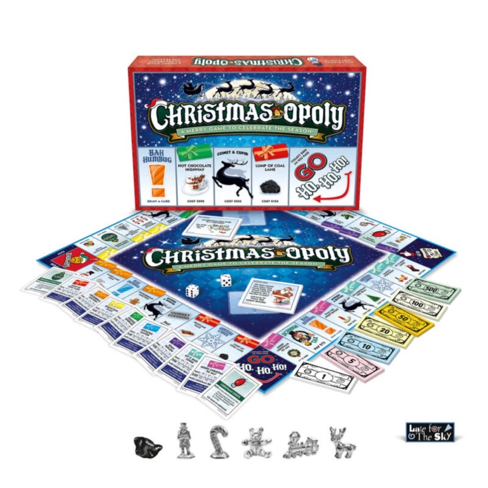 Christmas-opoly Board Game